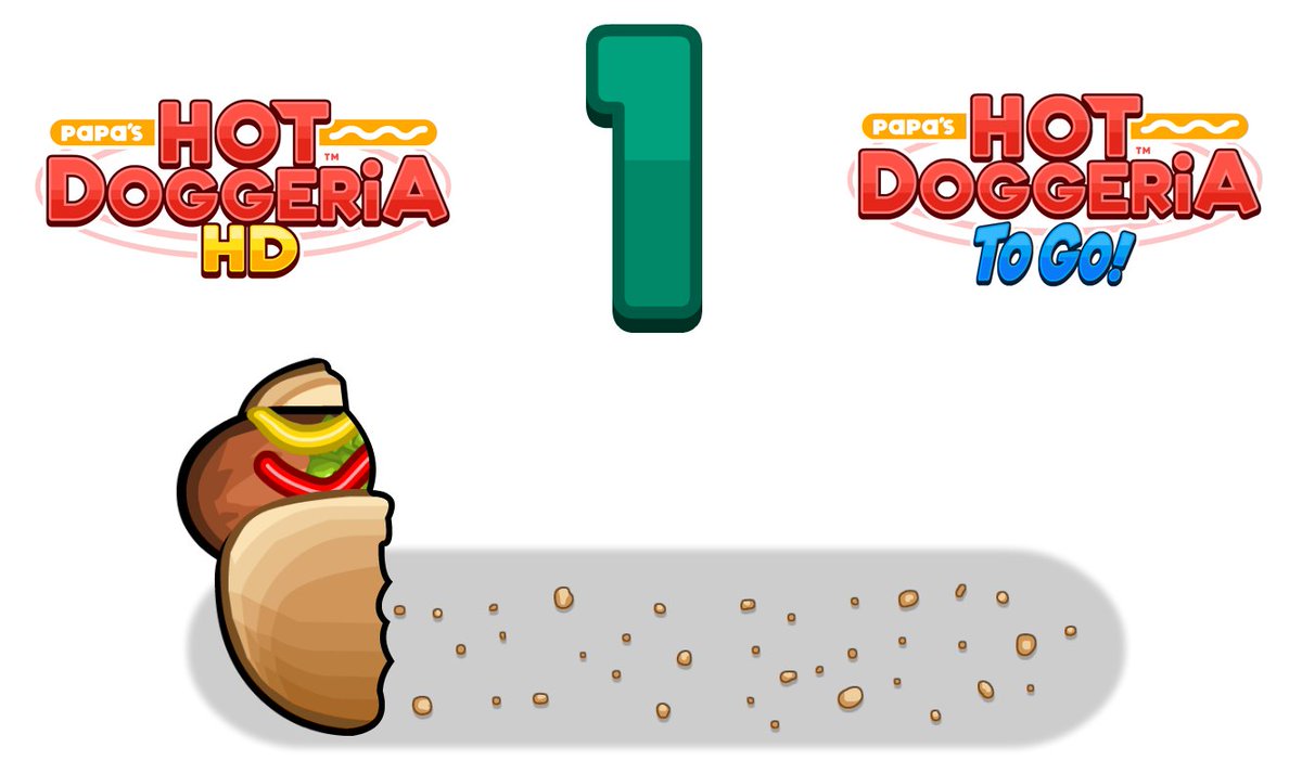 Day 200 of Papa's Hot Doggeria and exactly 400 tickets.