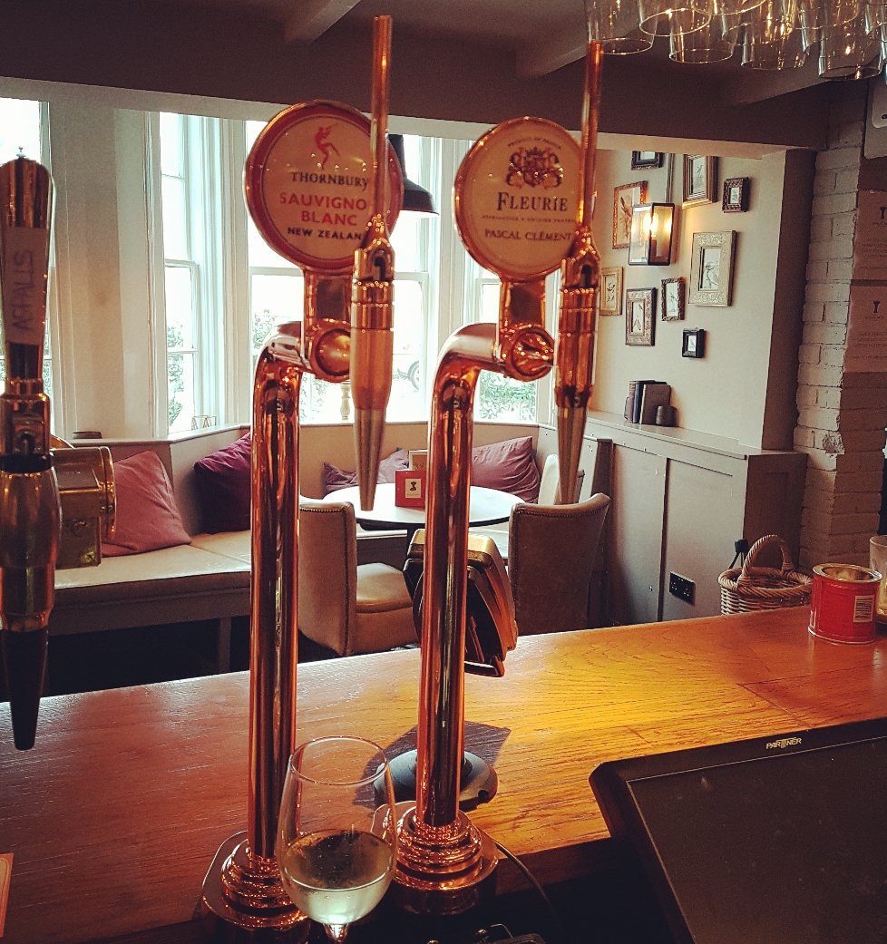 MorepourLottie's tweet photo. Swapped a day in the office for a day in the field as a @morepour tech... loving this new install  at the @BMEnglefield  @White_Brasserie https://t.co/EQH5fzmCsV