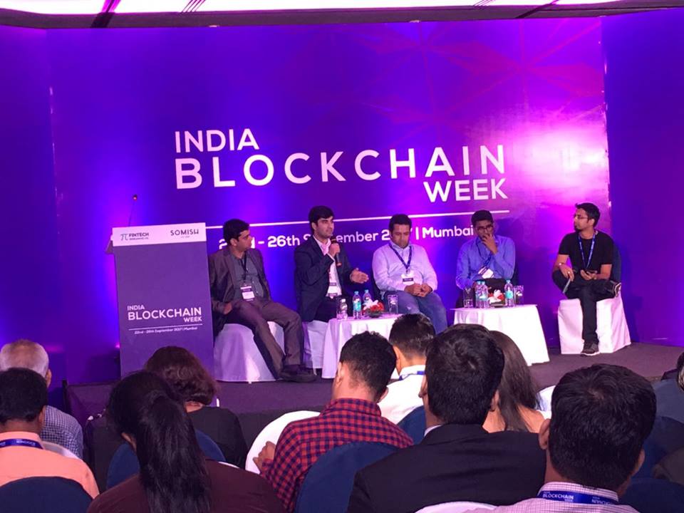 Coinsecure's tweet photo. Some pictures from the India Blockchain Week,
Our Head Of Marketing, Mr Aman Kalra @AmanKalra78 was a speaker in a panel discussing “Risks of trading crypto currencies in India”.
This discussion was followed by an interactive Q&A session with the audience.
#Bitcoin #Crypto https://t.co/bVhIEQn76y