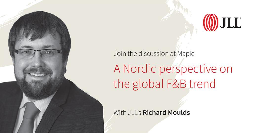 JLL's tweet photo. Join us at #Mapic tomorrow, 10:00 - 11:00, conference room 2. Keep up to date with all our F&amp;B insights here: https://t.co/S9esFGNpZ0  @JLLFood https://t.co/c3mrnSR34i
