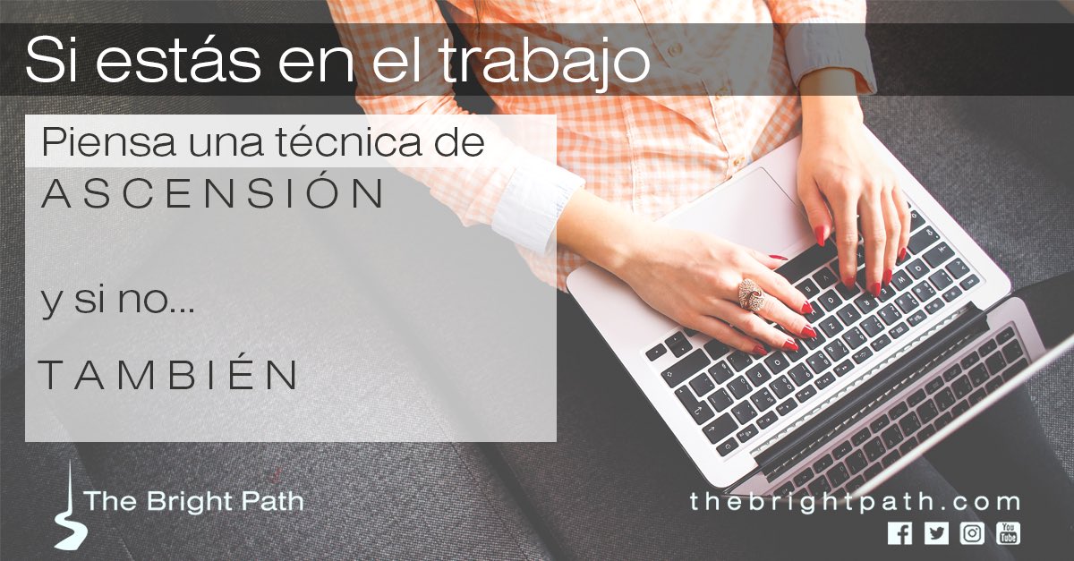 TheBrightPathEs's tweet image. En donde quiera que te encuentres: introduce una Actitud de Ascensión.