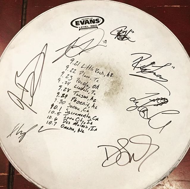 LukePellBandFan's tweet photo. Nothing better than keeping something to remind you of your #bandfamily and that you’ve achieved your dream of doing what you ❤️@JeromyABailey https://t.co/gTvnhk98HN