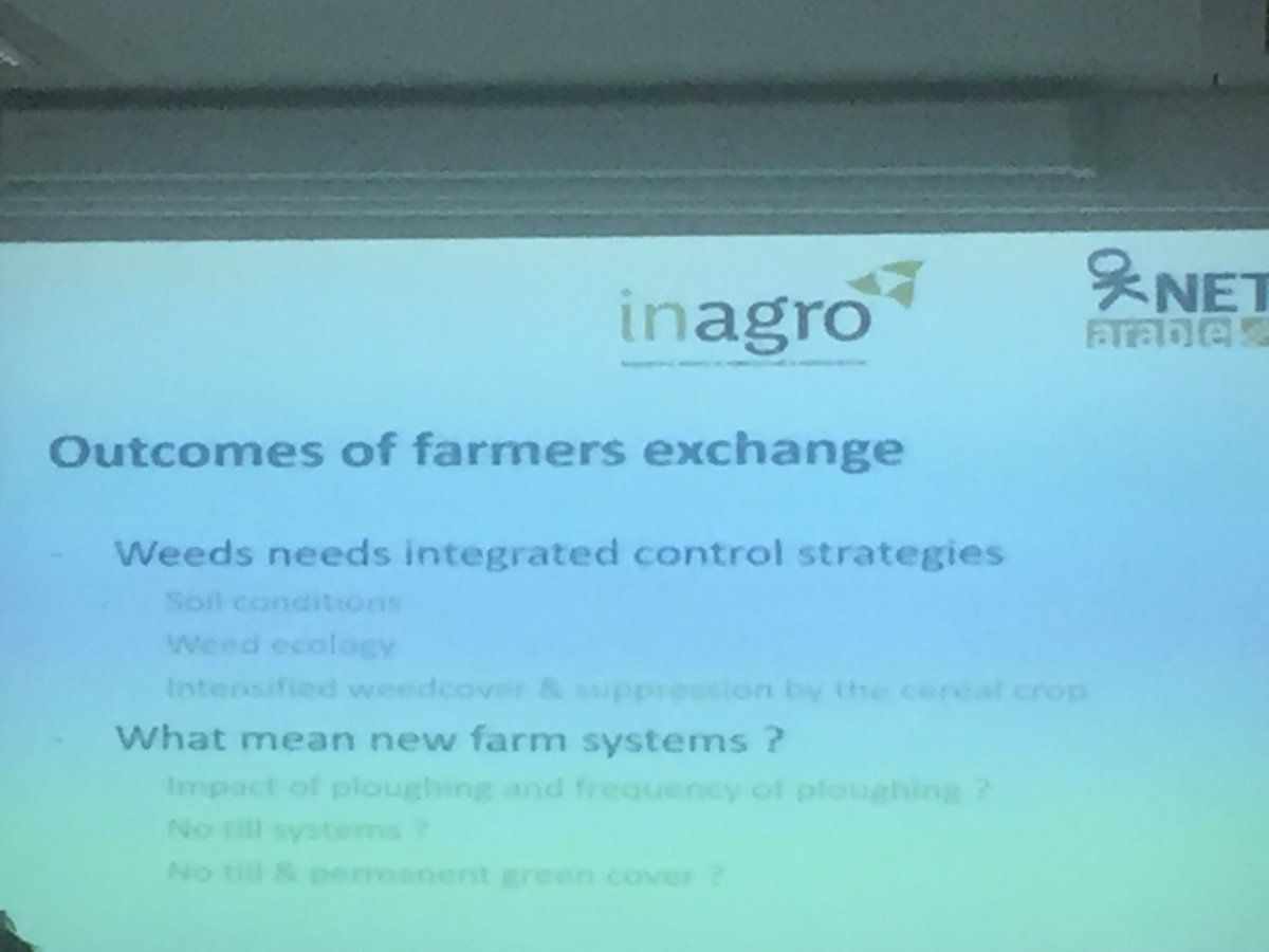 agricology's tweet photo. Combination of treffler harrow and rotative hoe = 38% reduction in weed cover but should be used as part of integrated strategies including #soilcondition #rotations and understanding #weedecology Lieven Delanote @INAGRO @BioForumVL #oknetarable #weedcontrol #weeds https://t.co/hKAmFqlAgA