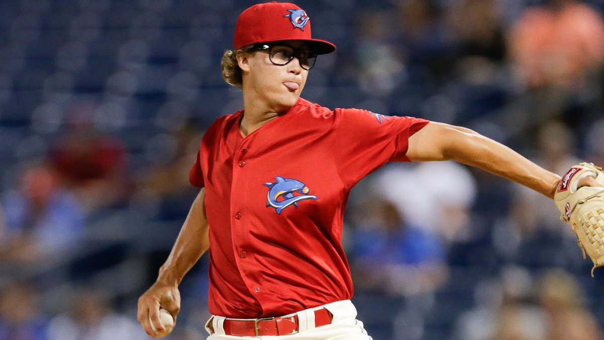 Blessed with a catchy name and upper-90s fastball, #Phillies' Hammer is wrapping up a breakout season in AFL: atmlb.com/2zLbgry