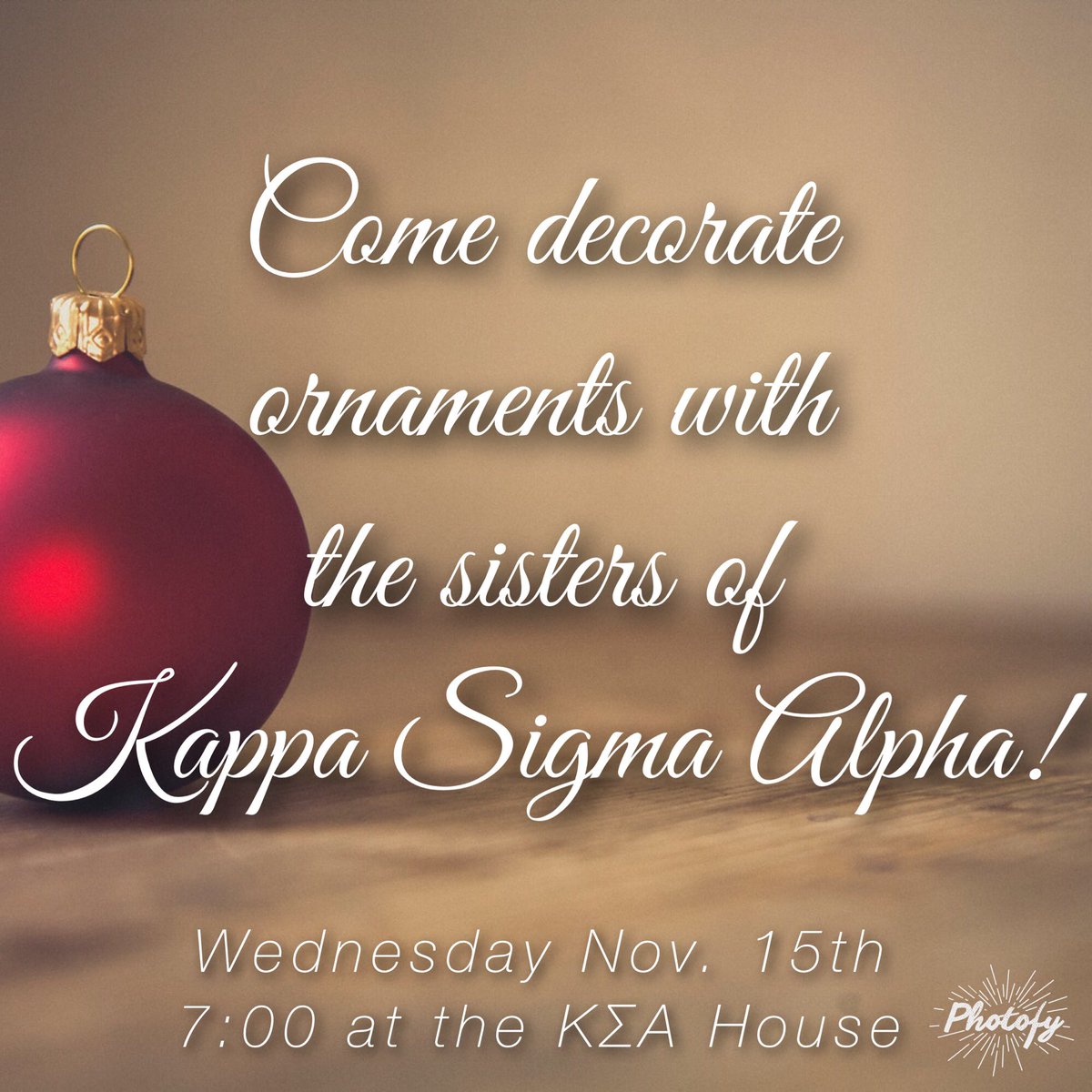 KSAlpha_TU's tweet photo. We hope to see everyone at 207 S. Superior St. at 7:00 tonight! Message us with any questions! #keepitkappa #knowΚΣΑ https://t.co/wbAAjZZblH