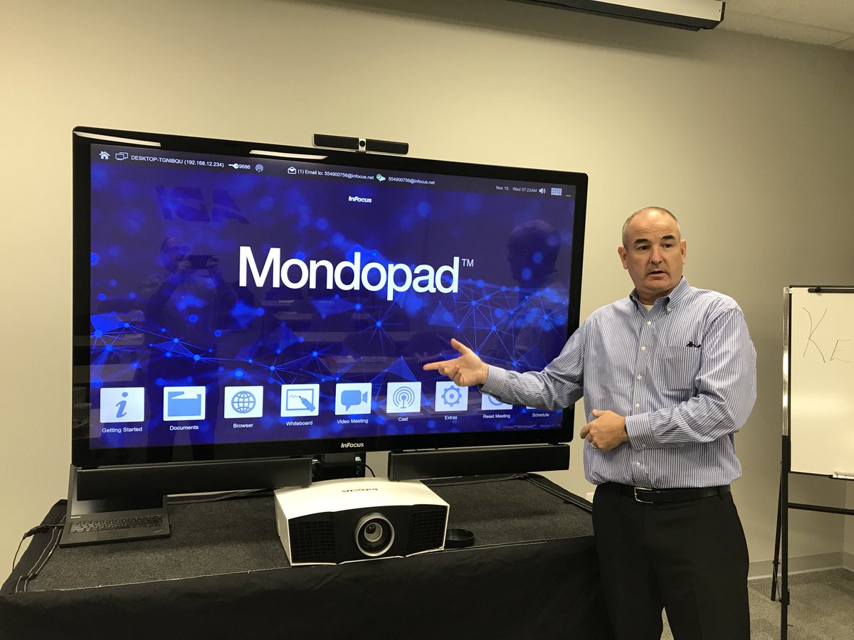 Cutts67's tweet image. Come see the latest InFocus Mondopad software enhancements and the award winning In5148 projector at ADI Louisville KY.  3908 Produce Road.  10am-3pm #infocus #adi. #infocuscorp #inf5148