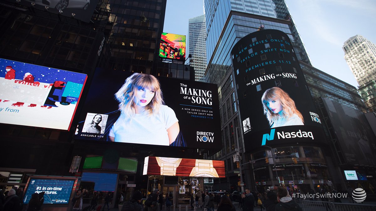 At T On Twitter It S A Taylor Takeover In Nyc To Celebrate