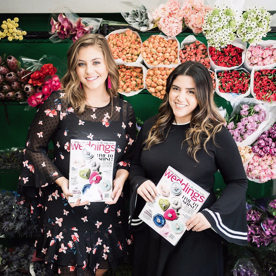 So incredibly excited for our client <a href="/CaralynMirand/">Caralyn Mirand Koch</a> as she'll be sharing her wedding planning journey with <a href="/MarthaWeddings/">Martha Weddings</a> as their first ever curvy bride-blogger!