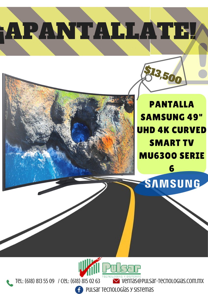 Pulsar_Dgo's tweet image. APANTALLATE CON SAMSUNG! #TV #SMARTTV #PULSARTECNOLOGÍAS #COMPUTACIÓN