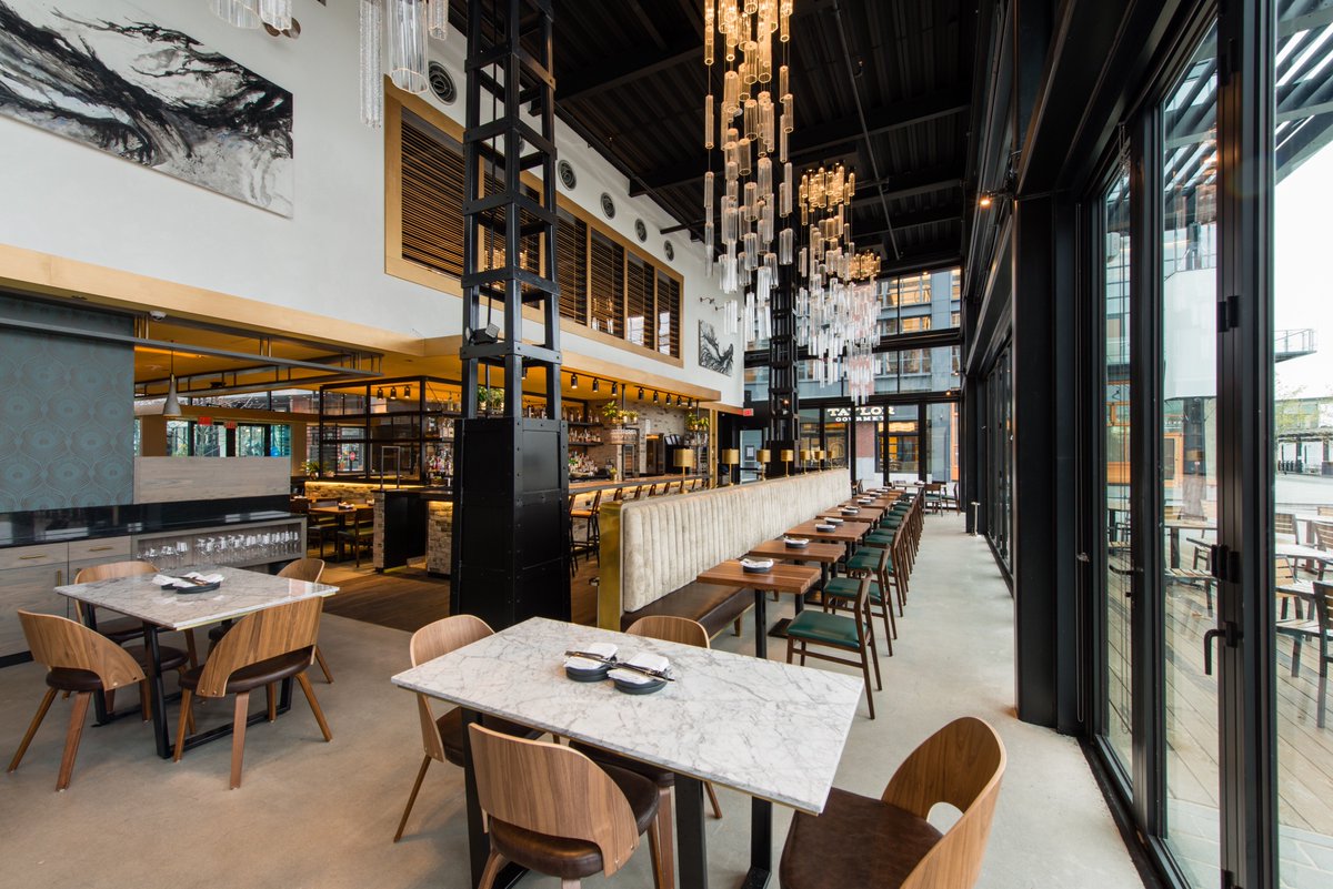 Hospitality_GC's tweet photo. New Construction of @RequinWharfDC @TheWharfDC turned out sick! #requin #wharfdc #restaurantcontractor https://t.co/RfJuQp2OXu