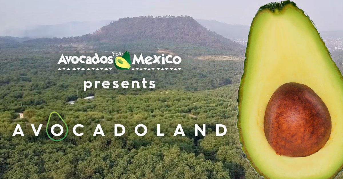 64Elle's tweet photo. Experience a magical journey through #Avocadoland by seeing how your favorite Avocados are grown! #AvoSweepstakes - https://t.co/wfnIwLS3QI https://t.co/7asCCAh0tn