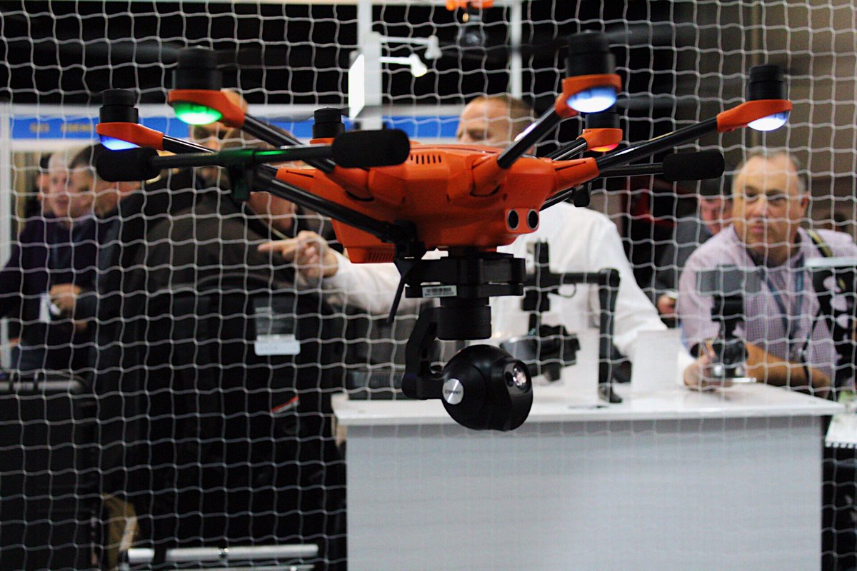 ExeterSurveys's tweet image. Great day at Excel London UAV Exhibition #surveying #uav #excellondon #yuneec #sensefly #drones