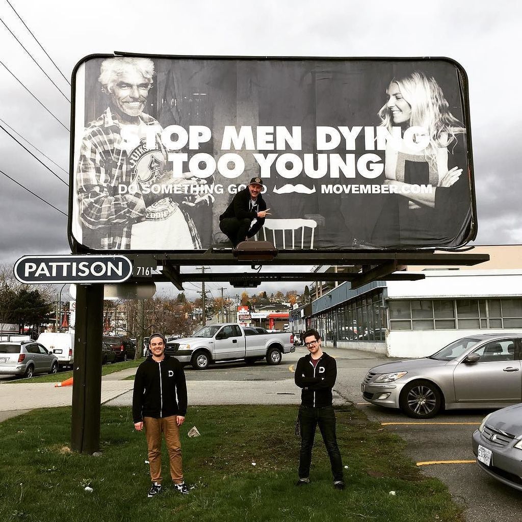 DirectTap's tweet image. We are officially at the 1/2 way mark of #movember and just noticed this great billboard across the street from ou… ift.tt/2hBSQoy