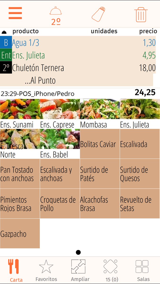 softwarecuiner's tweet photo. La nueva versión 3.0 de #CuinerCOMANDER saca todo el provecho a tu dispositivo iOS #iPod #iPhone #soporte #version11 https://t.co/jnR6tQJu2j