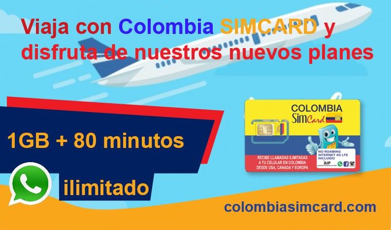 ColombiaSIMCARD's tweet image. Ahora tenemos nuevos y mejores planes con #WhatsAppIlimitado para que disfrutes de tu viaje con #ColombiaSIMCARD.