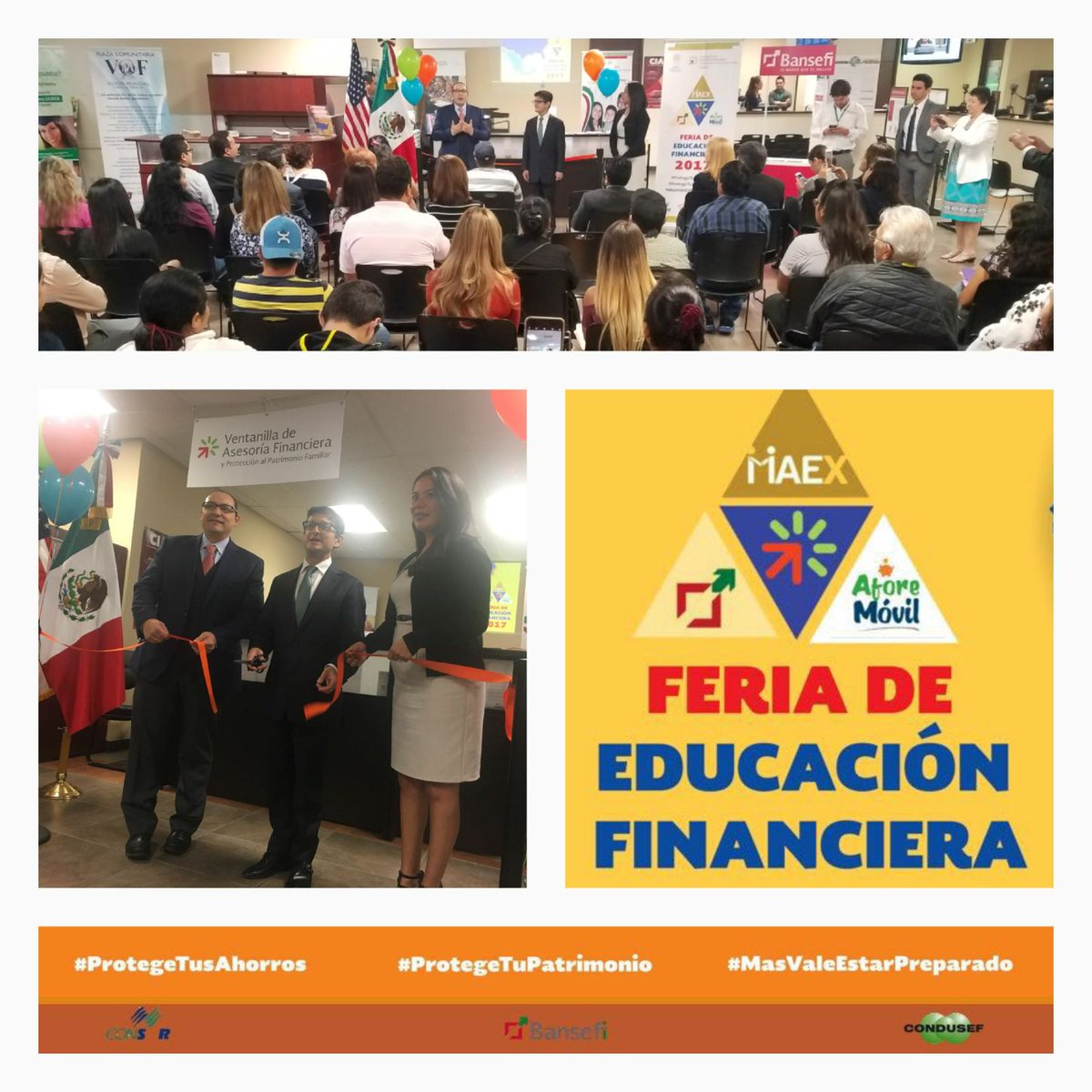 ConsulMexDal's tweet photo. Se inaugura en @Consulmexdal Feria de #EducaciónFinanciera en el  #NorteDeTexas con @BANSEFI y @CondusefMX #AbreUnaCuenta #ProtegeTusAhorros #ProtegeTuPatrimonio #MásValeEstarPreparado #FEF2017 https://t.co/cx2mL1xnlr