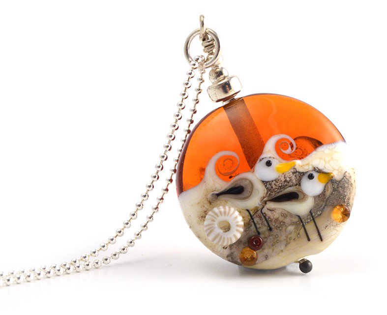 Suzanne Jewellery
Suzanne individually designs and hand makes glass beads, buttons, baubles, flowers and jewellery using a technique known as lampworking – ‘the art of making small objects from glass rods melted in the flame of a torch' suzannejewellery.co.uk