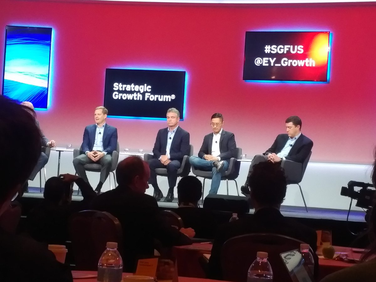 #SGFUS  @EY_Growth started in great force with a fantastic panel on M&amp;A and IPO.