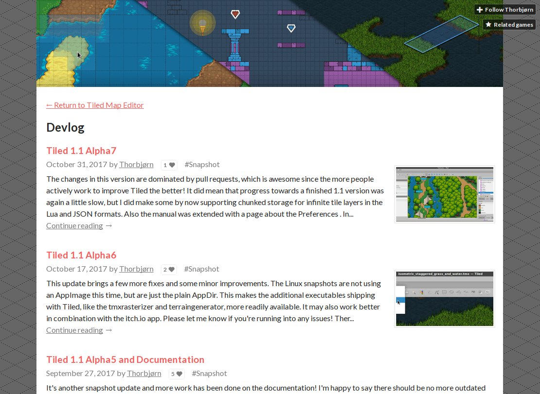 Deployed 0800f90!
• update the style of the devlog post list page