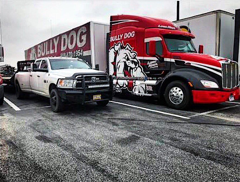 SPOTTED! We were caught out on the road in Ohio. #BullyDogTech // #UnleashBully // #BigRig // #Tuners // #Diesel // #18wheeler // #Dually