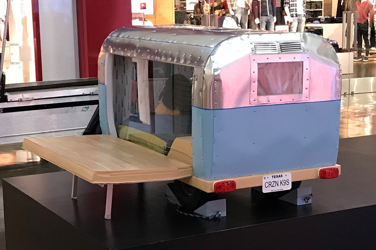 QuorumDesign's tweet image. Check out the TAILBLAZER @NorthParkCenter !!! @QuorumDesign &amp;amp; Regent Construction Group submission for 2017 #dallasbarknbuild @aiadallas @spcaoftexas @TEXOAssociation Thanks to the Cruizin' K9s and all our sponsors! Don't forget to VOTE spca.org/vote #barknbuild