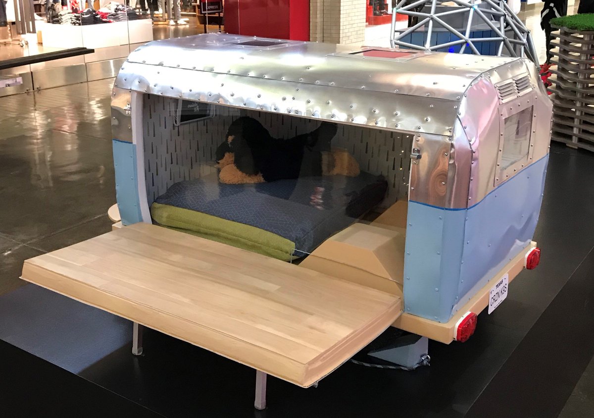 QuorumDesign's tweet image. Check out the TAILBLAZER @NorthParkCenter !!! @QuorumDesign &amp;amp; Regent Construction Group submission for 2017 #dallasbarknbuild @aiadallas @spcaoftexas @TEXOAssociation Thanks to the Cruizin' K9s and all our sponsors! Don't forget to VOTE spca.org/vote #barknbuild