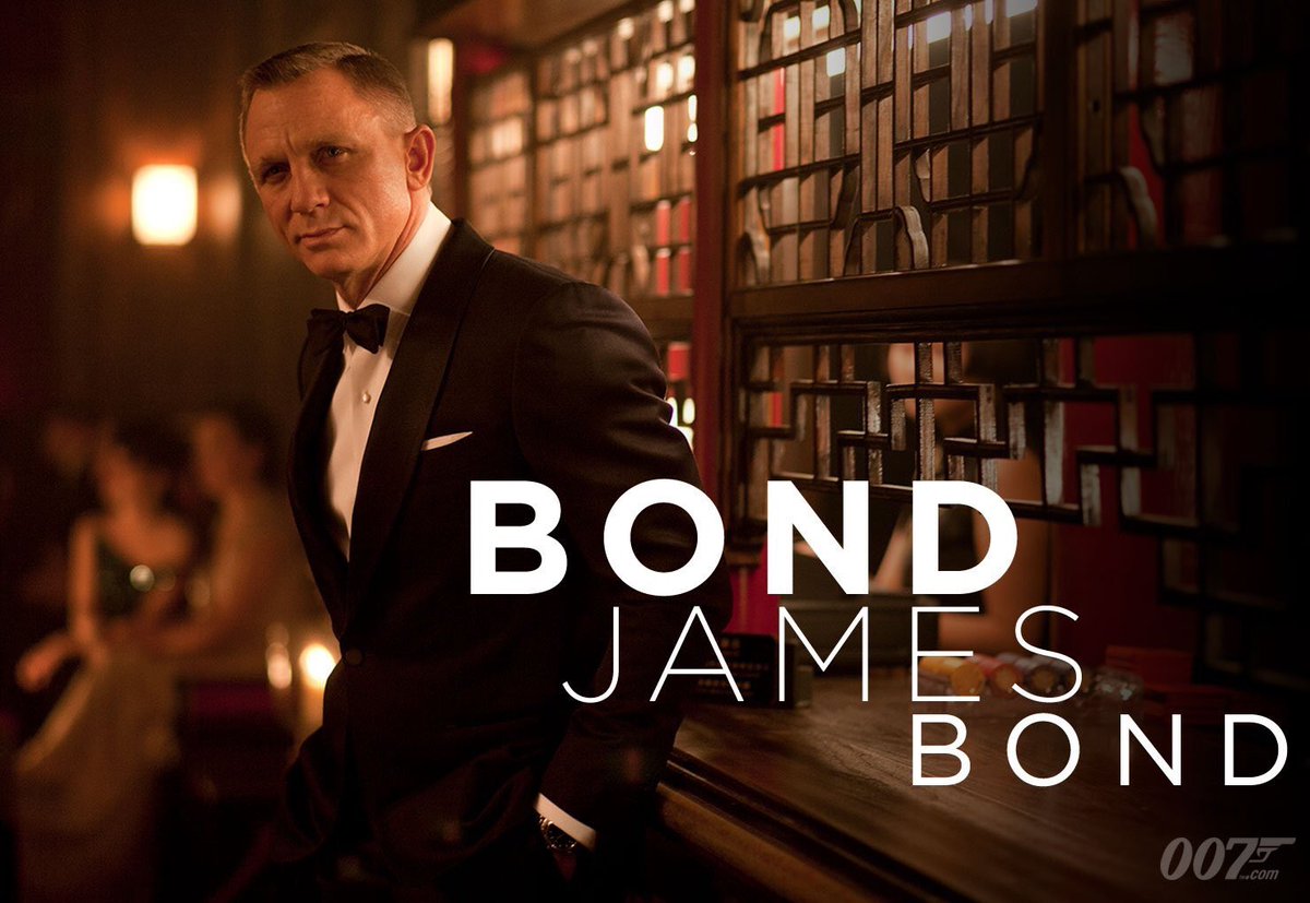 Bond. James Bond.