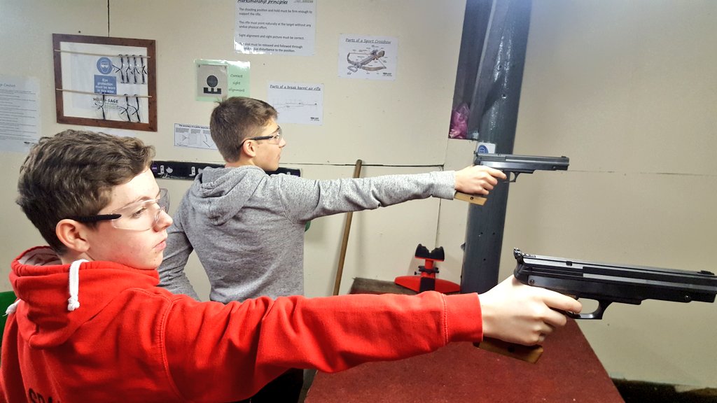 We have had another great night learning how to shoot Target Pistols with the young people from <a href="/clitheroe_desu/">ClitheroeDESU</a> tonight...back to the air rifle next week to see what you can remember 😉