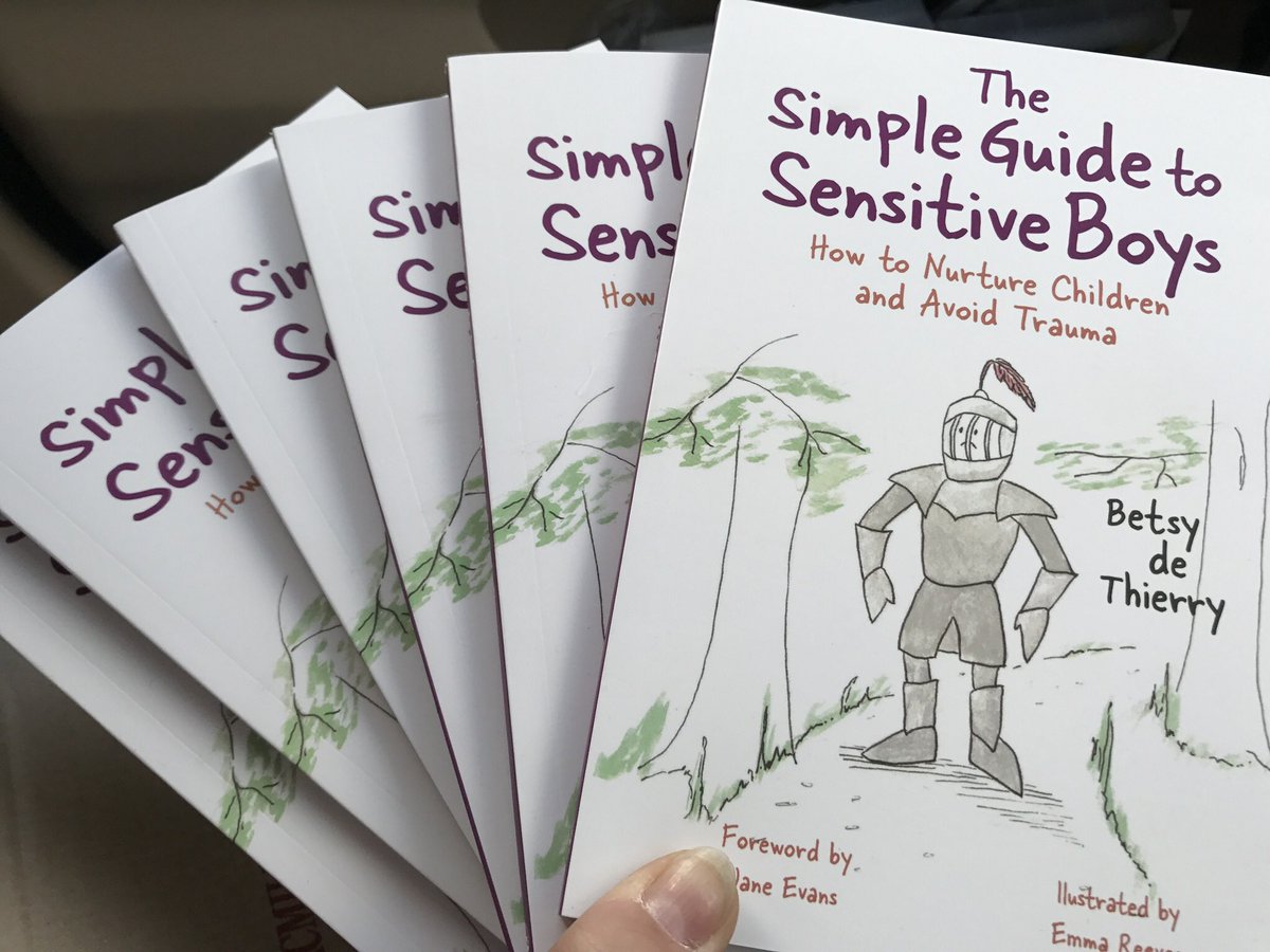betsydet's tweet photo. Interesting feedback from people about the new book #TheSimpleGuideToSensitiveBoys. Have you read it yet? I hope it helps...! https://t.co/SiLVBdImnI