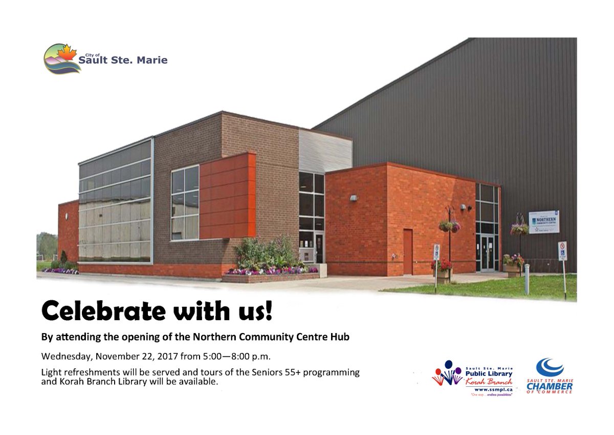 You're invited to the opening of our Northern Community Centre Hub https://t.co/ft7p6Ww51d