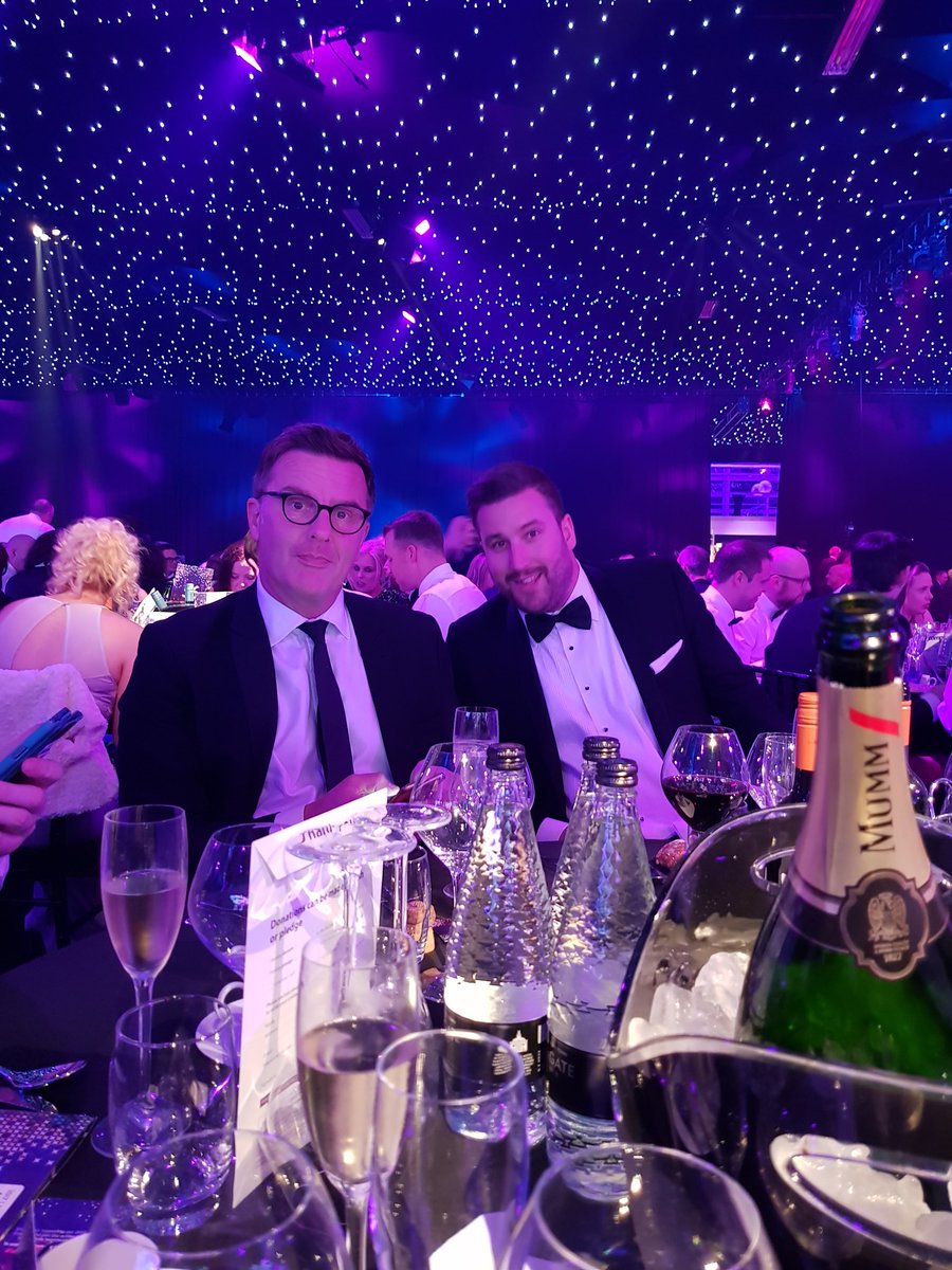 Hanna_Computing's tweet photo. We've got a newbie at #ukitawards tonight!! @alrobbie with our own Jonno #awards #2017 @Computing_News https://t.co/NytWPugTQr