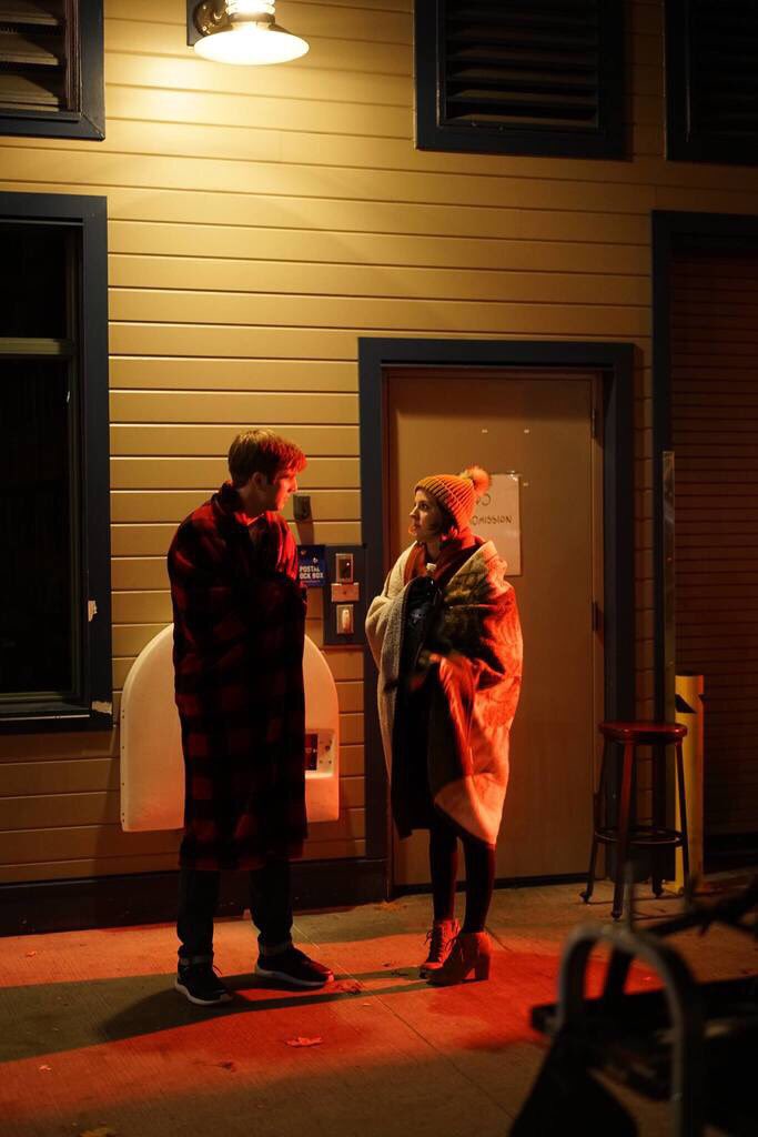 broken_signals's tweet photo. Blankets are a necessity when you film after a snow day! https://t.co/zSisO66djB
