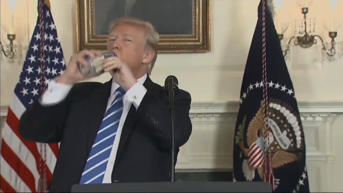 codykeenan's tweet photo. The fact that he needs two hands to drink a bottle of water is what really does it for me. https://t.co/uE8Gqodnje