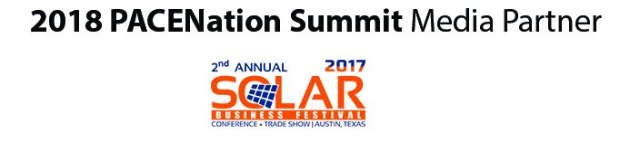 PACENation4U's tweet image. We're proud to announce our first 2018 PACENation Summit media partner; SBF! Solar professionals gear up for the Texas Solar Business Festival (SBF) in Austin on Nov. 29 &amp;amp; 30 at the Thompson Conference Center. Visit sbftexas.com to register and learn more!