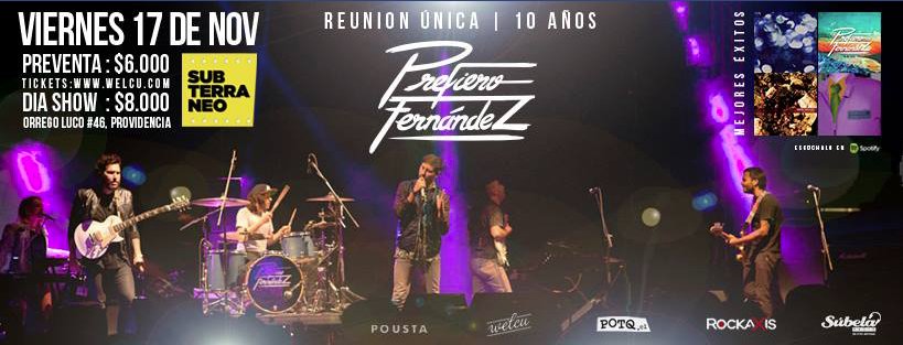 PedroHH466's tweet photo. @prefierofdez en @subelaradio ahora
Se vienen este Viernes 17 en @ClubSubterraneo
Los 10 años de #Prefierofernandez https://t.co/aTHFRolxzy