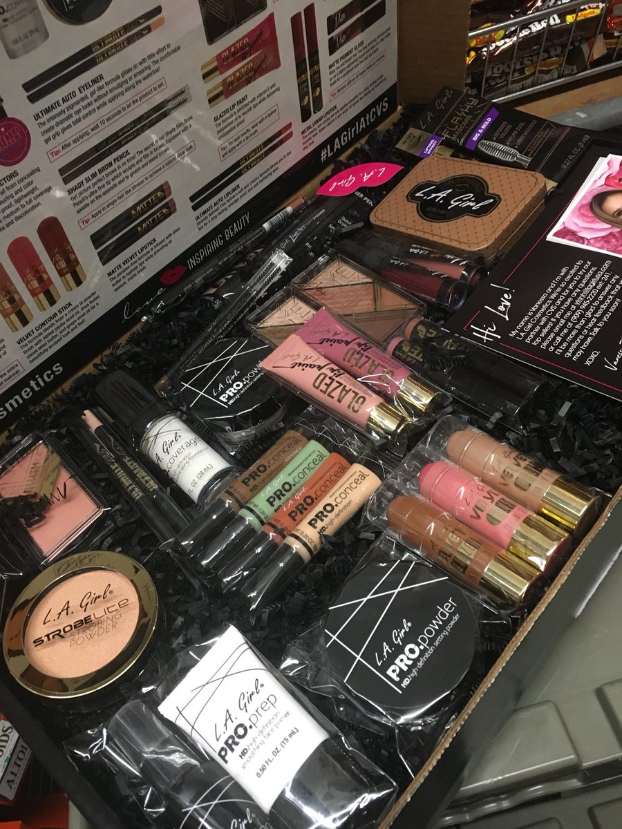 bckerry1222's tweet photo. Thank you sooo much @lagirlusa!!!! Can’t wait to share my experiences with my customers on these products. @CVSHealth https://t.co/AL313tw2SW