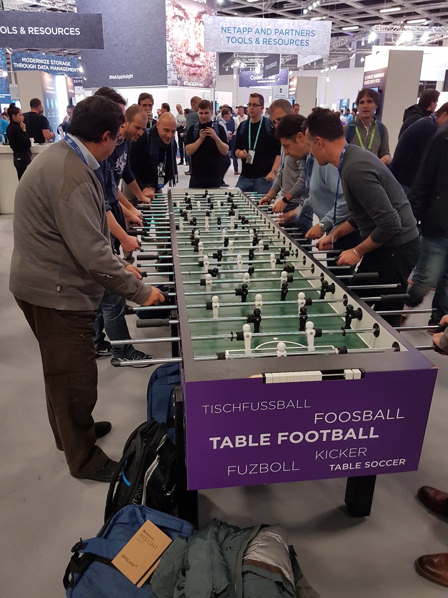 PHILIPPEHELLEC's tweet image. Petit break entre 2 cessions #NetAppInsight, #DataDriven