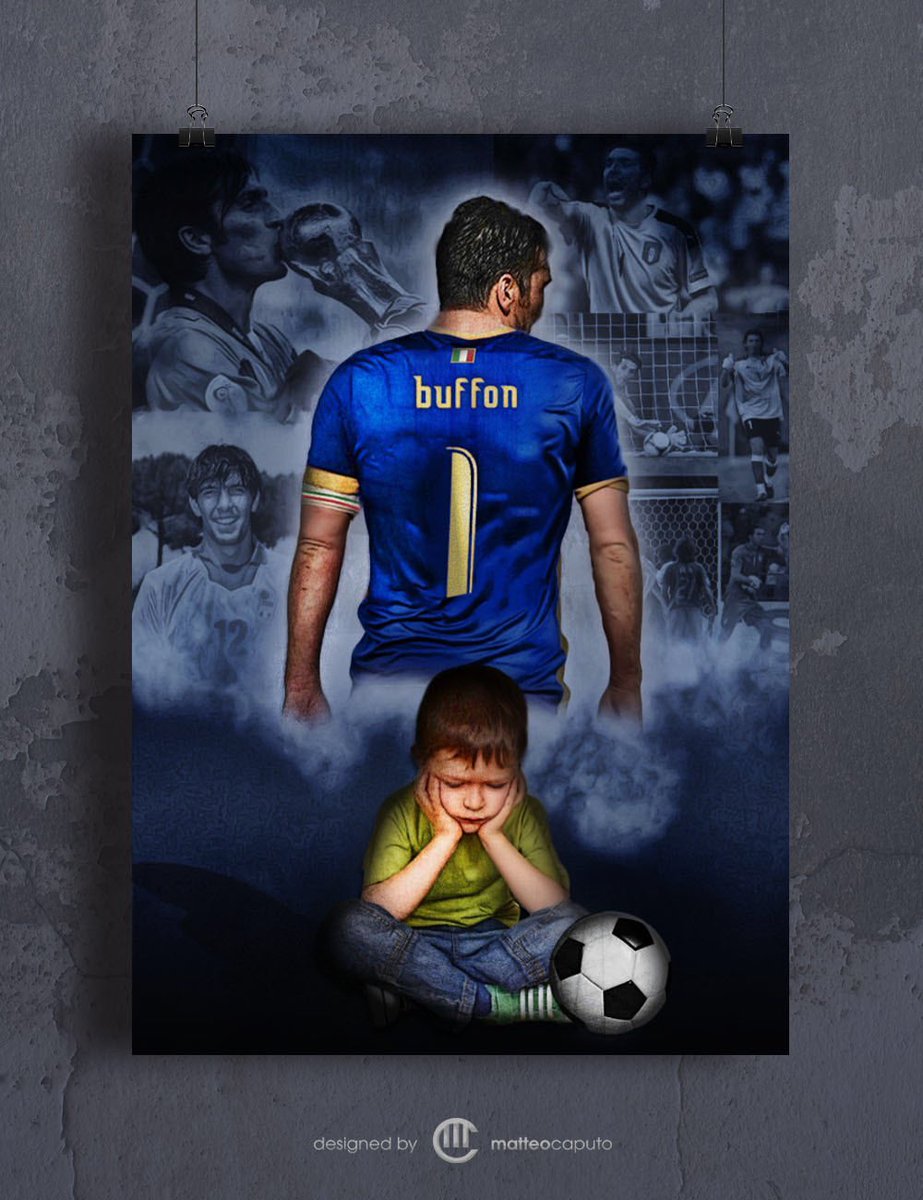 matteocaputo095's tweet photo. "An example, a myth, a legend"
My illustration, to please the great @gianluigibuffon
goalkeeper of the Italian Football Association, who announced his retirement from the Azzurri jersey.
#BuffonLegend #italia #azzurri https://t.co/SelyPamMfO