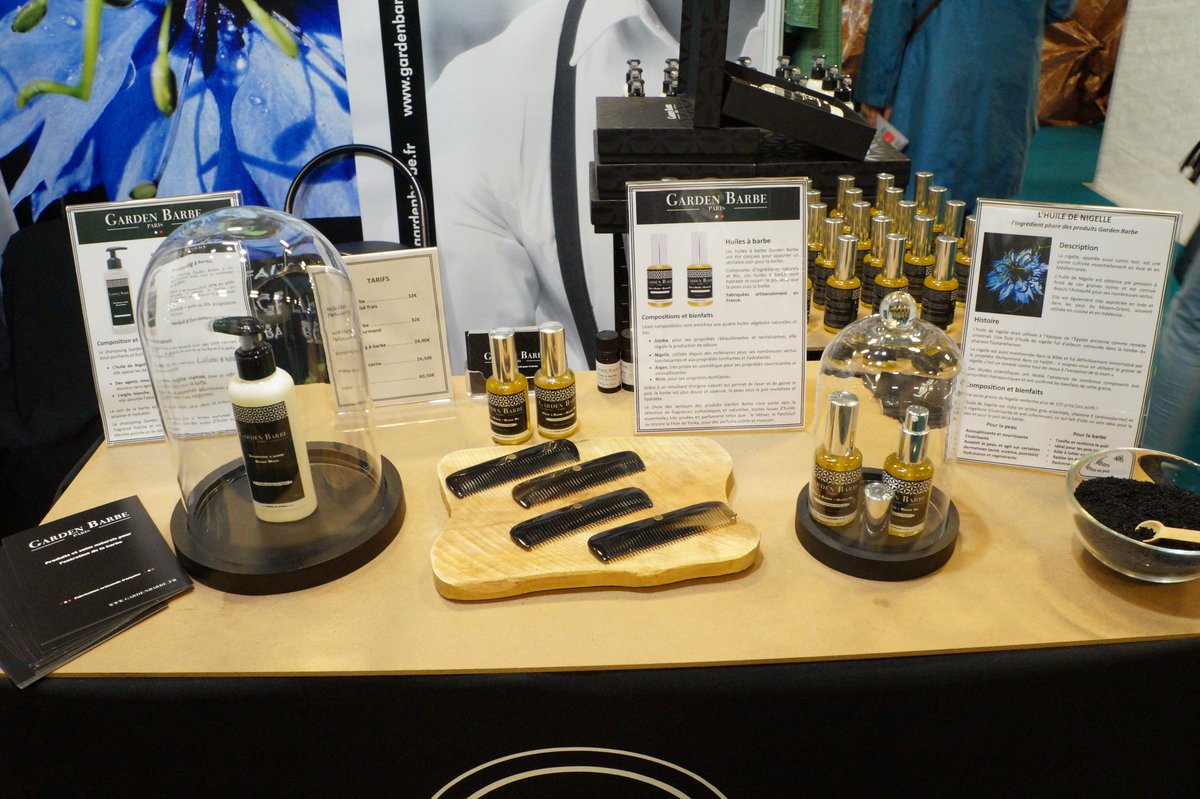 gardenbarbe's tweet photo. Garden Barbe au salon du made in France le week-end dernier au Parc des expositions de Paris. https://t.co/E5uoeQlU6Y