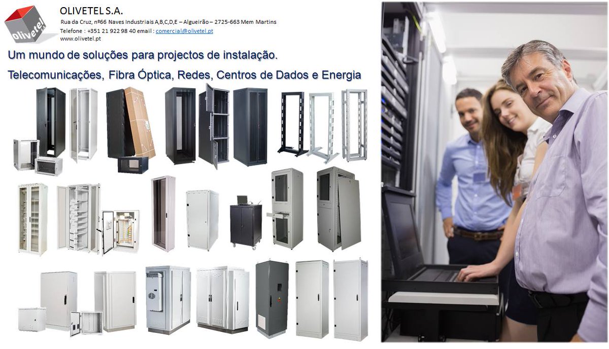 OlivetelSa's tweet photo. Fabricante Certificado especialista em Armários Técnicos para Telecomunicações, Redes, Centros de Dados e Energia
https://t.co/XGwe7x8ocL #olivetel https://t.co/cOQApOblh4