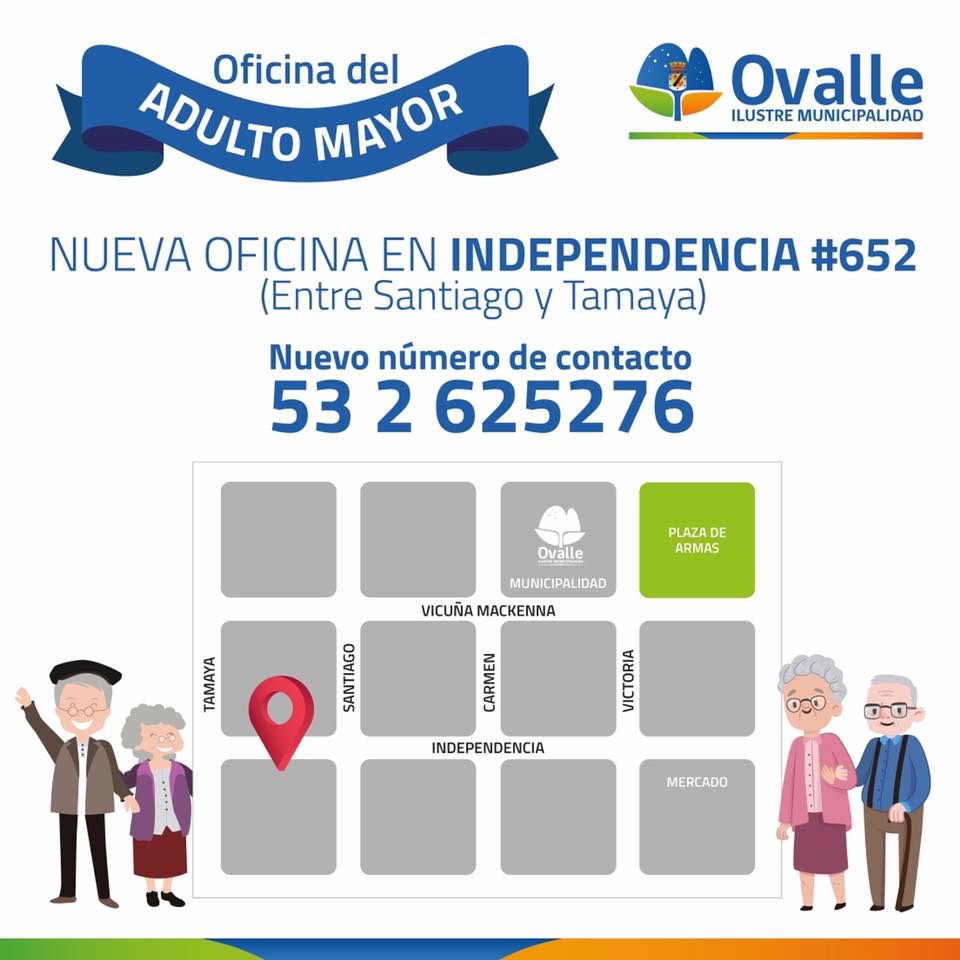 #Ovalle Nueva oficina del adulto mayor en Ovalle ➜ goo.gl/4iXMUu
