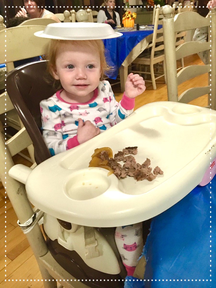 Restoringhope89's tweet photo. โForget dinner, how do you like my hat?โ #restorationvillage #dinnertimefun https://t.co/JGodaNAjqL