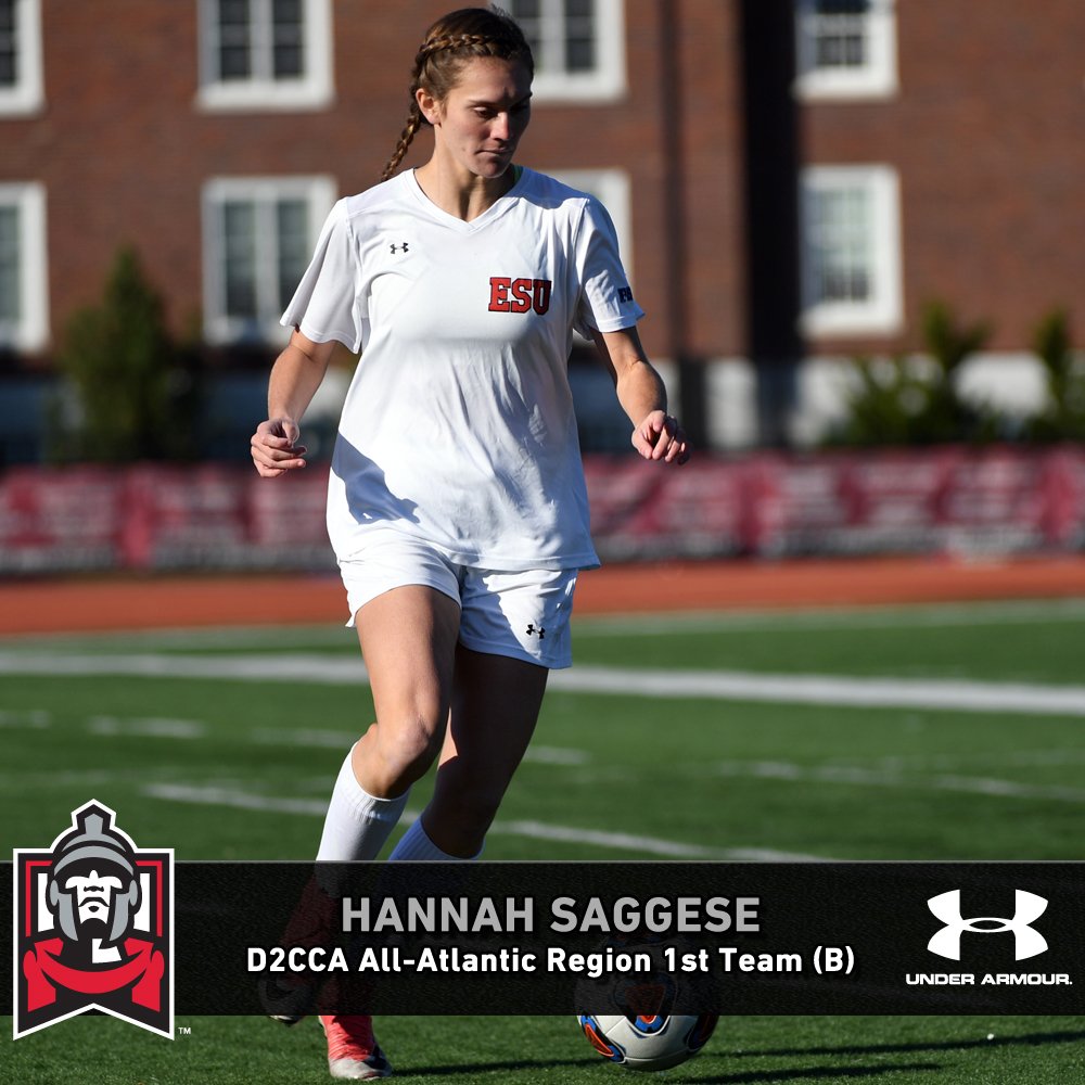 ESUWarriors's tweet photo. WSOC: Harris, Ortiz, Skove, Saggese give ESU region-best 4 on D2CCA All-Atlantic Region 1st team, entering regional final on Friday vs West Chester.  https://t.co/c9HE93dzzV https://t.co/jerBtD1XsK