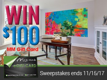 magicmurals's tweet photo. There's 12 hours left to enter our #giveaway for a $100 #MagicMurals gift card. Just in time for Black Friday specials!!!
Enter the #sweepstakes here: https://t.co/G7YeOPNiIg https://t.co/ayOQMX3DfE