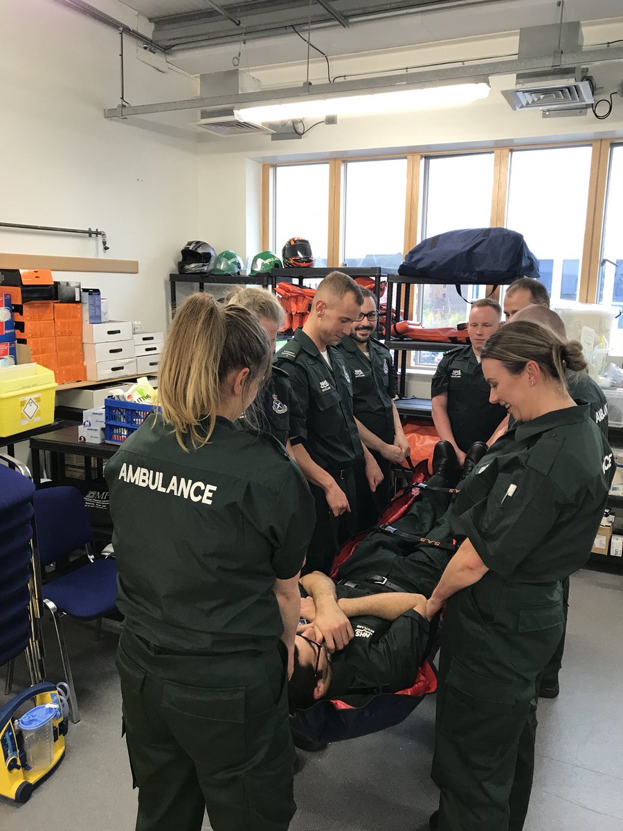 SASEPDDWest's tweet photo. #WTECH0217 practicing their manual handling skills in this weeks practical sessions. #powerlift #bendtheknees #protectyourback #bariatrictraining #moving&amp;handling https://t.co/NrIpc2o8nw