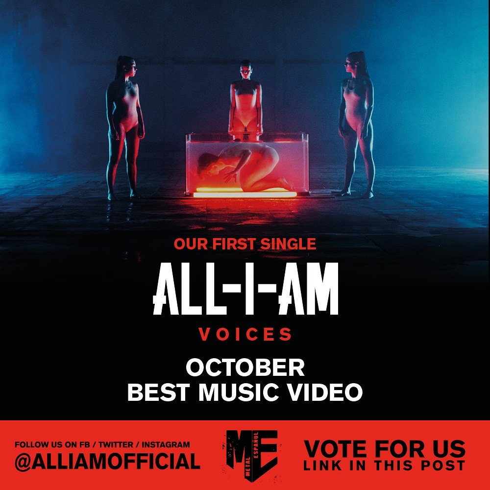 alliamofficial's tweet photo. 🔵 Si te gusta el videoclip de #VOICES, vota por él como el Mejor Videoclip de Octubre aquí: https://t.co/zMZ3auqQro
🔵 Si todavía no lo has visto, el link está en la bio!! https://t.co/RzNAs6gG65