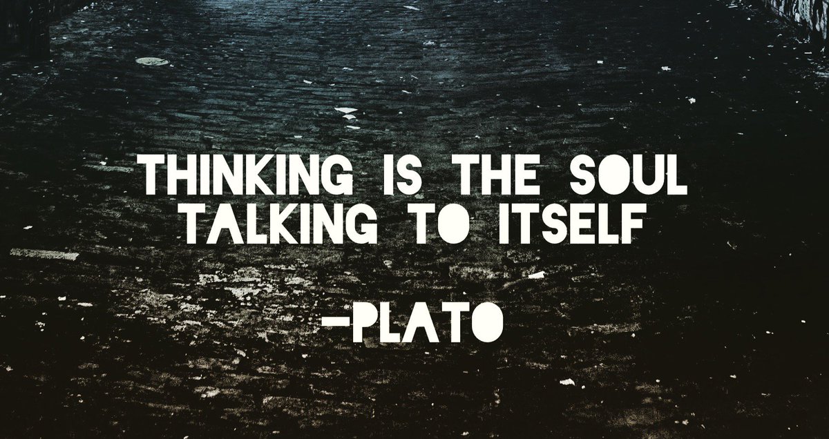 AdamStevenPage1's tweet photo. Thinking... #quoteoftheday #quote #Plato #thinking #favouritequotes #Reading https://t.co/5lNlGJ5Hi1