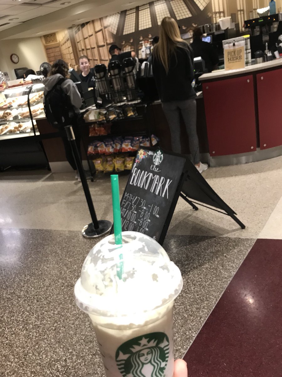 isbella_cargo's tweet photo. @OUCampusDining #campuscoffeecrawl #OUBookmark https://t.co/Cb4C8qQxYa
