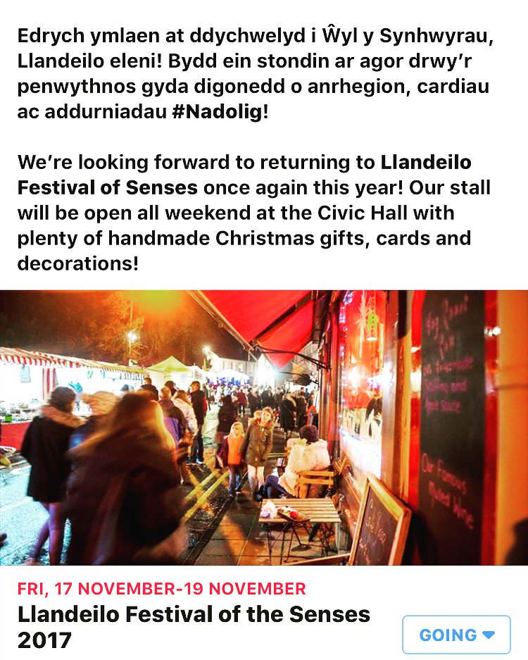 Dewch i weld #TamaidBach a @sialccymru dros y penwythnos yn <a href="/llandeiloFoS/">Festival of Senses</a> - edrych ymlaen i’ch gweld chi i gyd! <a href="/yrawrgymraeg/">#yagym🏴󠁧󠁢󠁷󠁬󠁳󠁿Yr Awr Gymraeg</a> #yagym