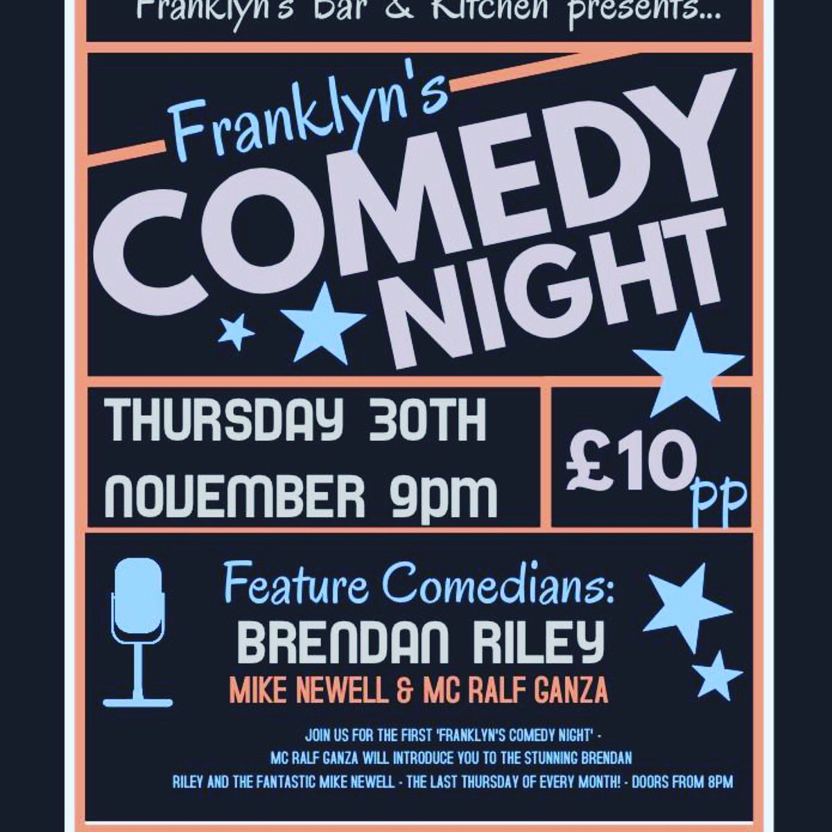 Comedy Night - last Thursday of every month! @wirralnightsout @Heswallcom @heswallmagazine @HeswallToday